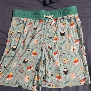 Little sleepies men’s sushi shorts